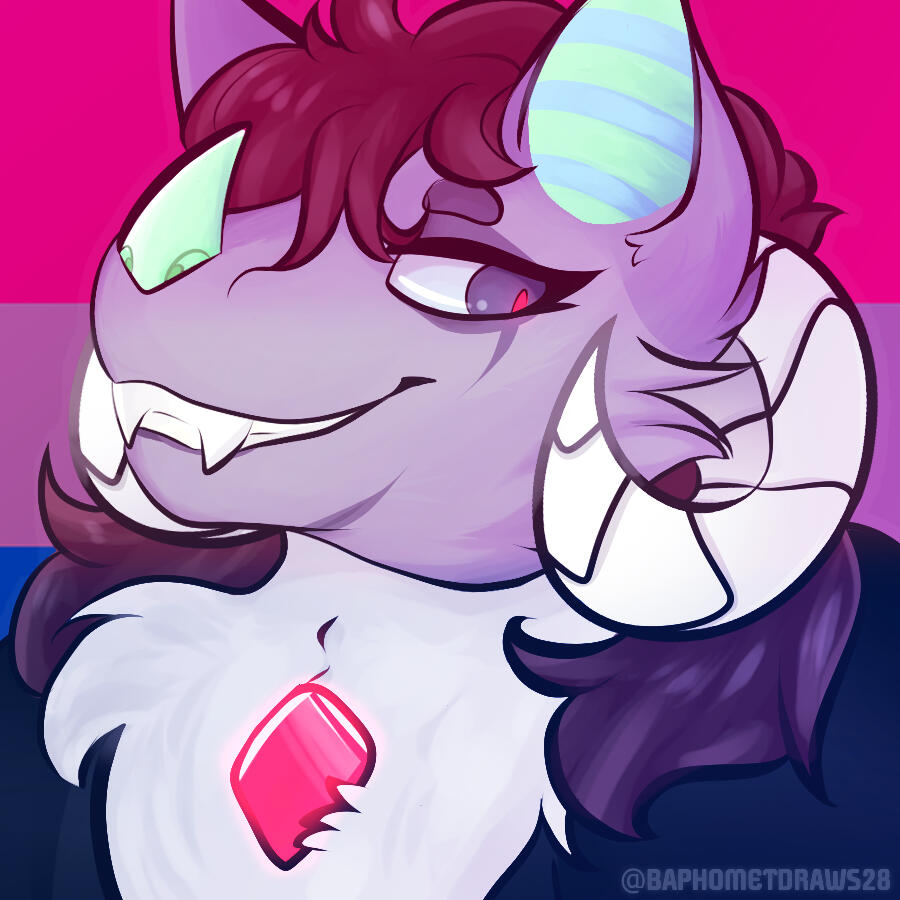 Discord Icon by Demonblooded -- Fur Affinity [dot] net